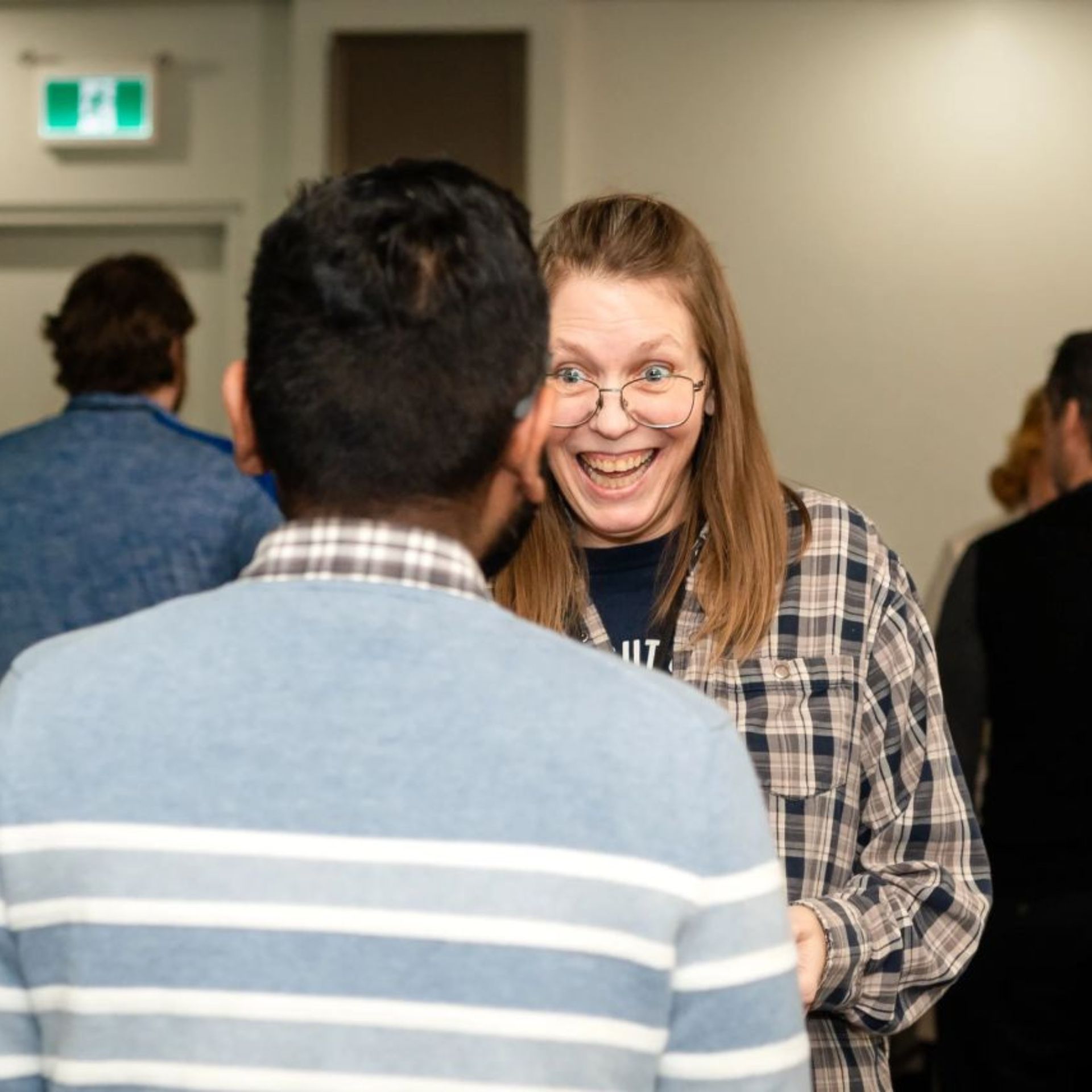 Crystal in yellow jacket
